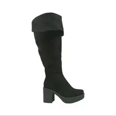 HERIEL - Bota Negra Taco Mujer