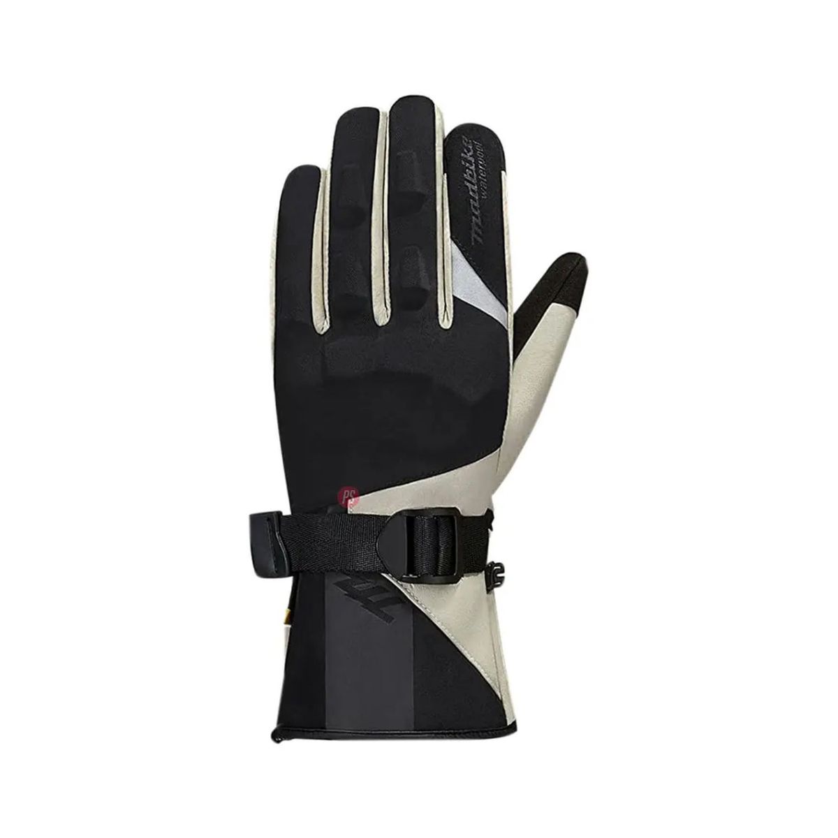 MADBIKE - Guantes Para Moto Térmicos Protección Nudillos Beige - PS