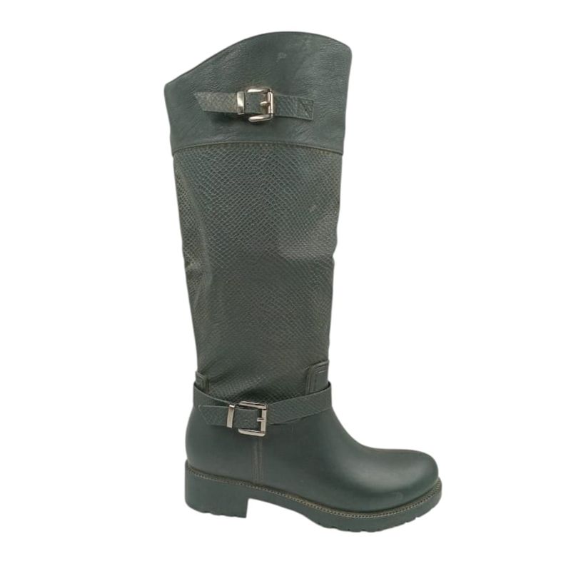 HERIEL - Bota Negra Baja Mujer