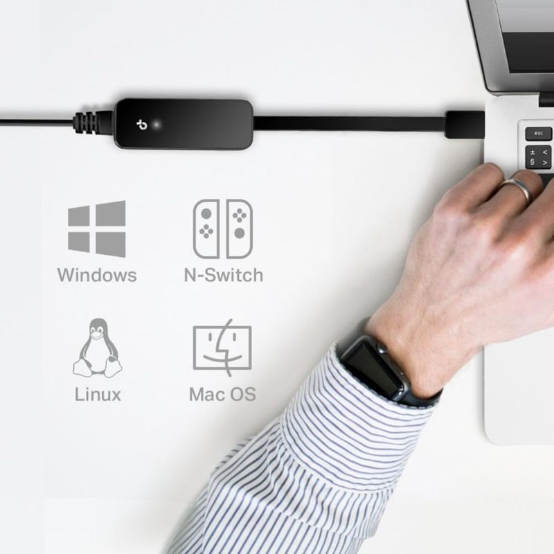 TP LINK - Adaptador de red USB 30 a Gigabit Ethernet