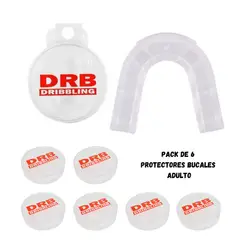 GENERICO - SET DE 6 PROTECTORES BUCALES ADULTO