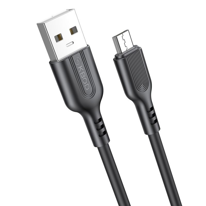 KBOD - Cable De Carga Y Datos Kbod Cbo25 Micro Usb V8 Negro