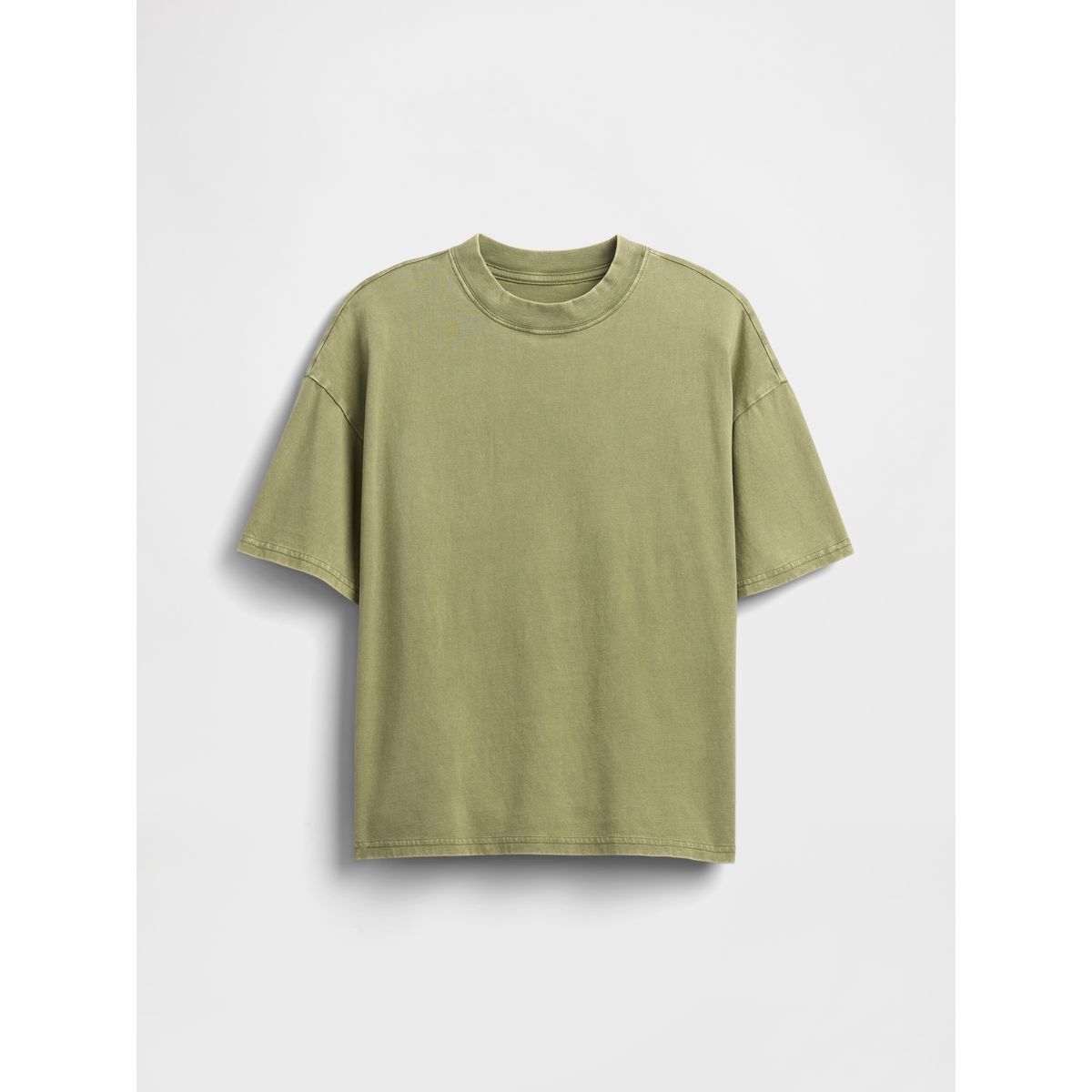 GAP - Polera Niño Gap Relaxed Manga Corta Verde