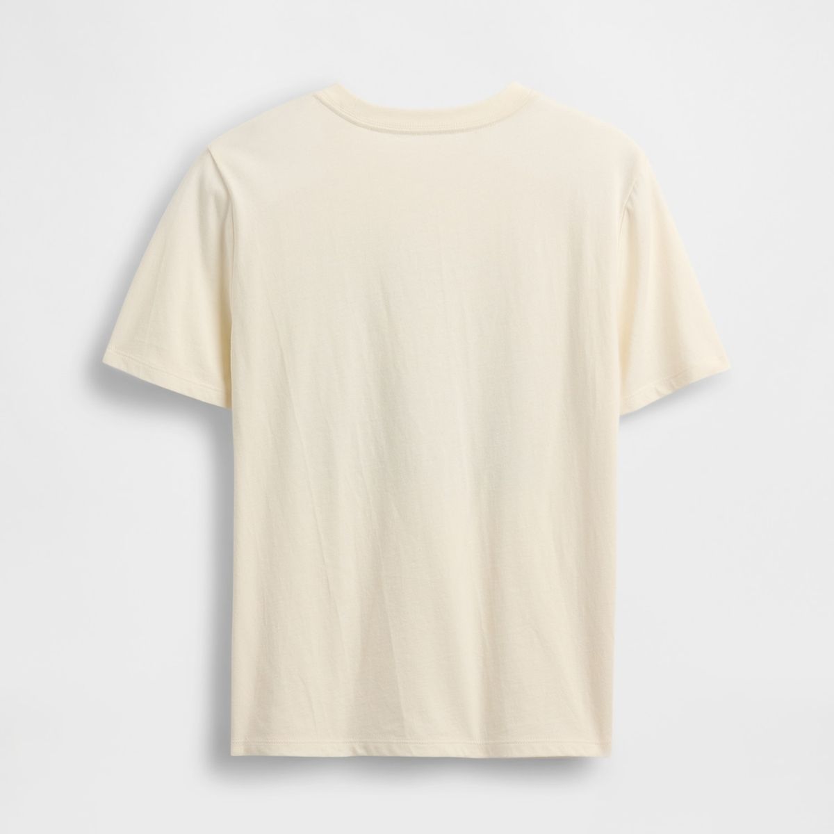 GAP - Polera Niño Shark Manga Corta Beige Gap