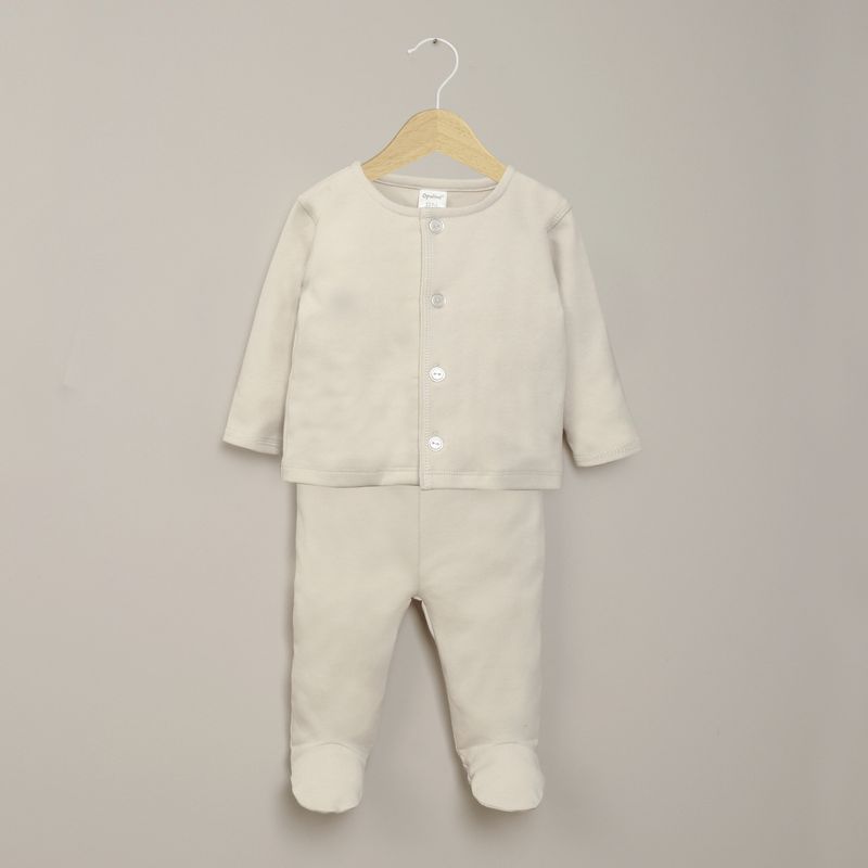 OPALINE - Conjunto Beige de Bebé 40554