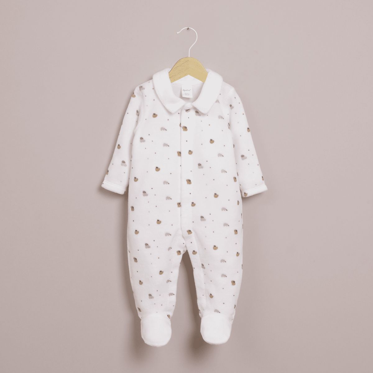 OPALINE - Osito Blanco de Bebé 40564