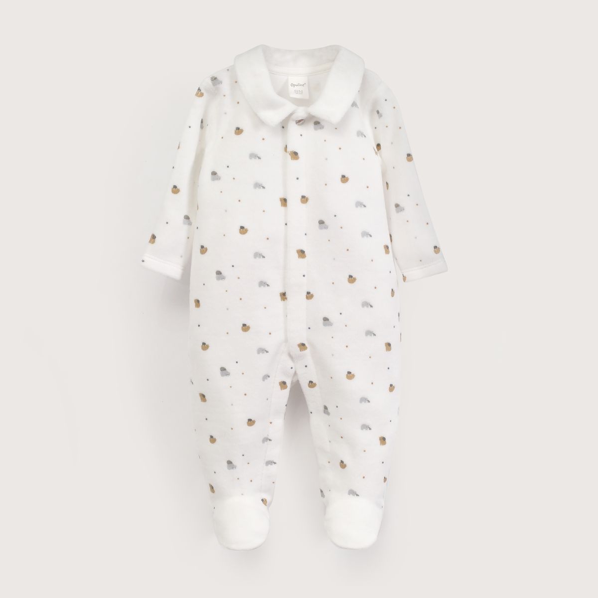 OPALINE - Osito Blanco de Bebé 40564