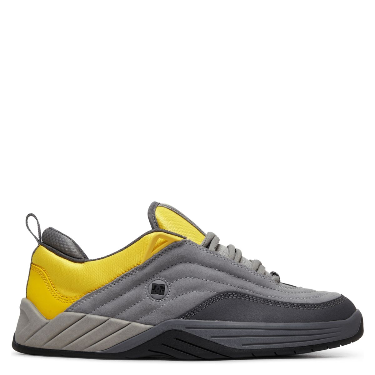 DC - Williams Slim Zapatilla Urbana Hombre Cuero Gris DC