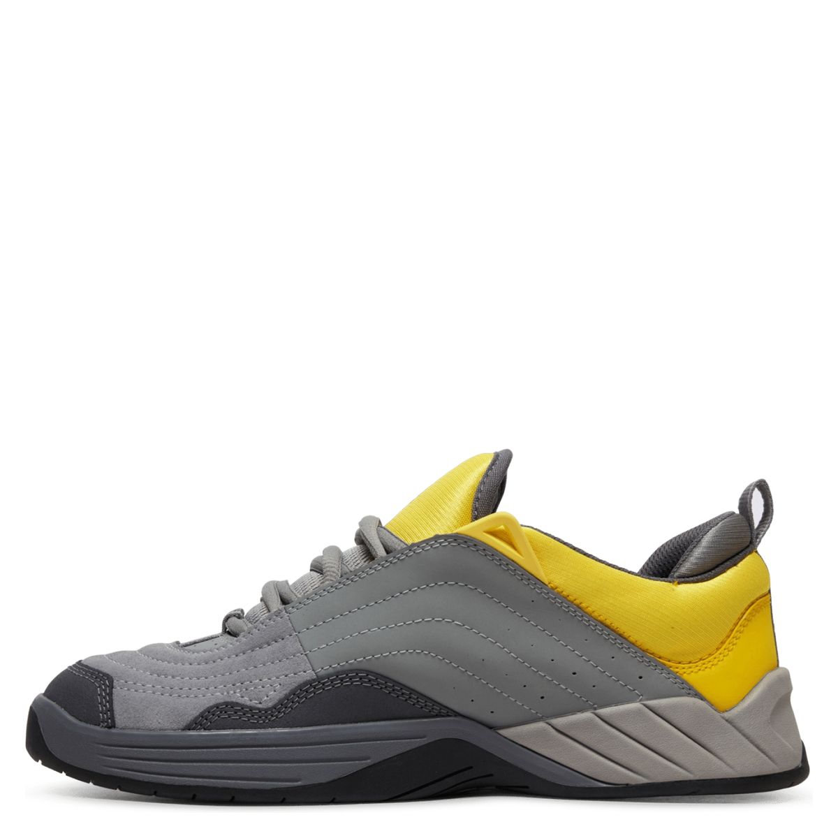 DC - Williams Slim Zapatilla Urbana Hombre Cuero Gris DC