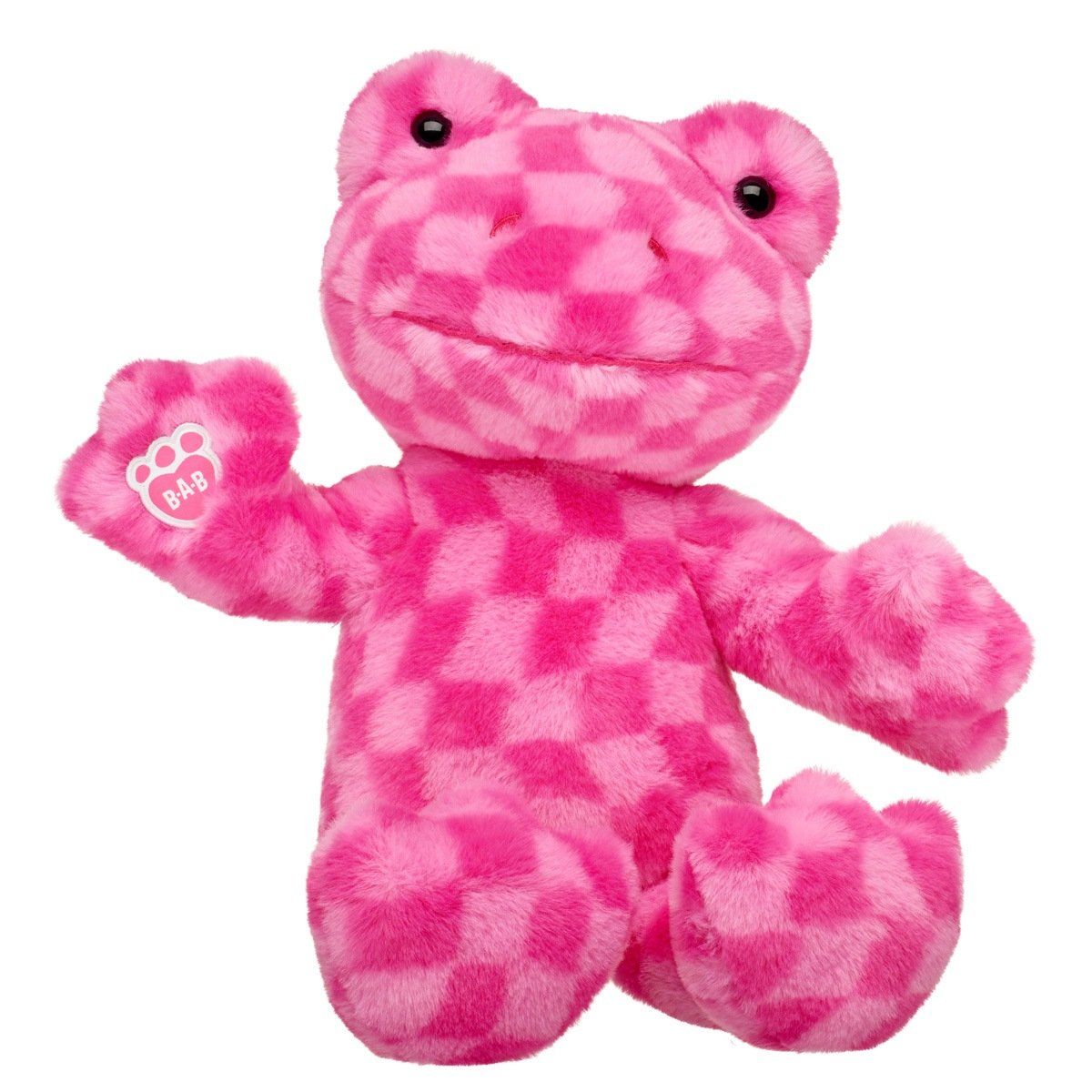 BUILD A BEAR - Peluche rana rosa Build a Bear personalizado