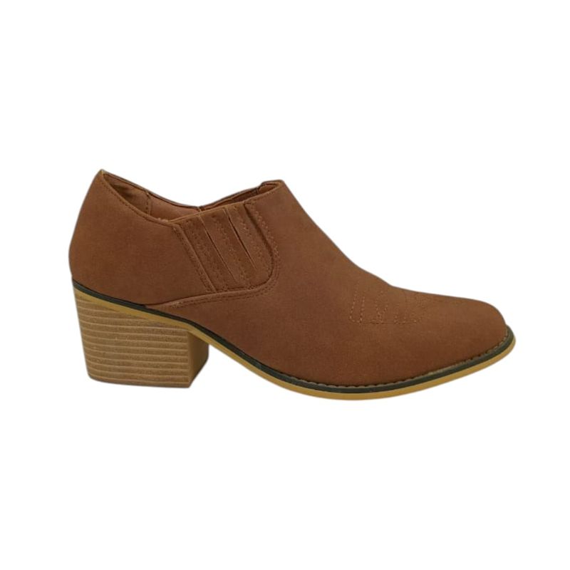 HERIEL - Zapato Café Taco Mujer