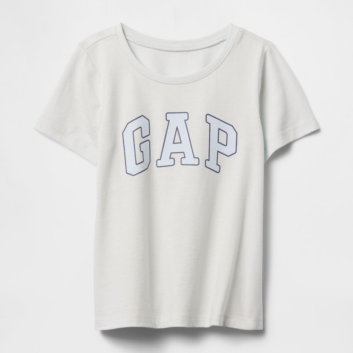 GAP - Polera Toddler Niña Logo V25 Gráfica Manga Corta Gris Gap