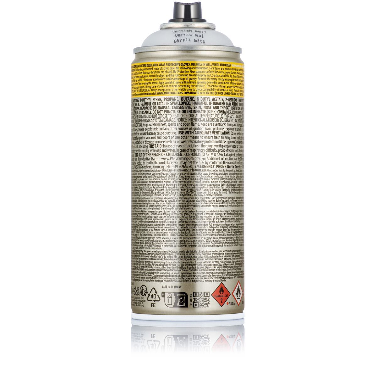 MONTANA - Barniz Spray Montana Matte 400ml
