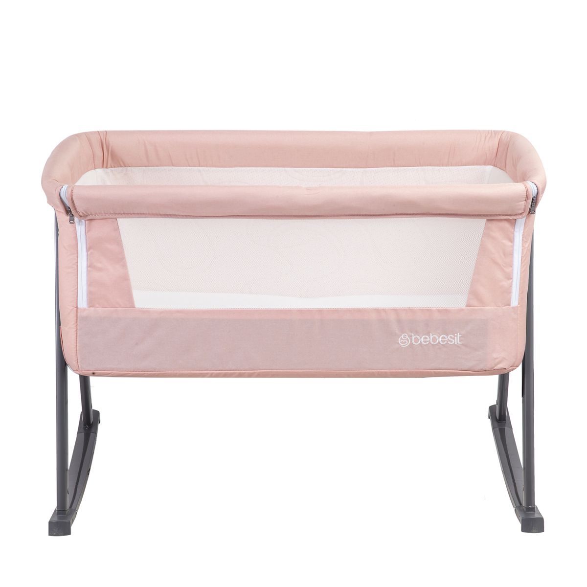 BEBESIT - Cuna Moisés Balancín con Mosquitero Rosada Bebesit