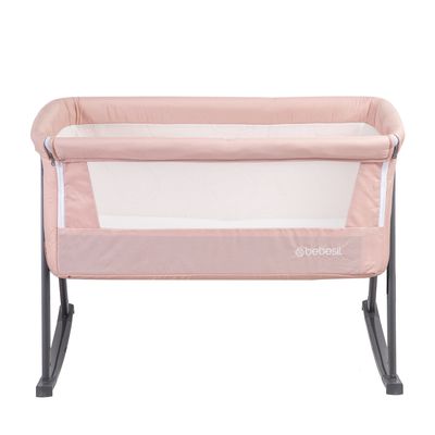 Imagen 2 del producto Cuna Moisés Balancín con Mosquitero Rosada