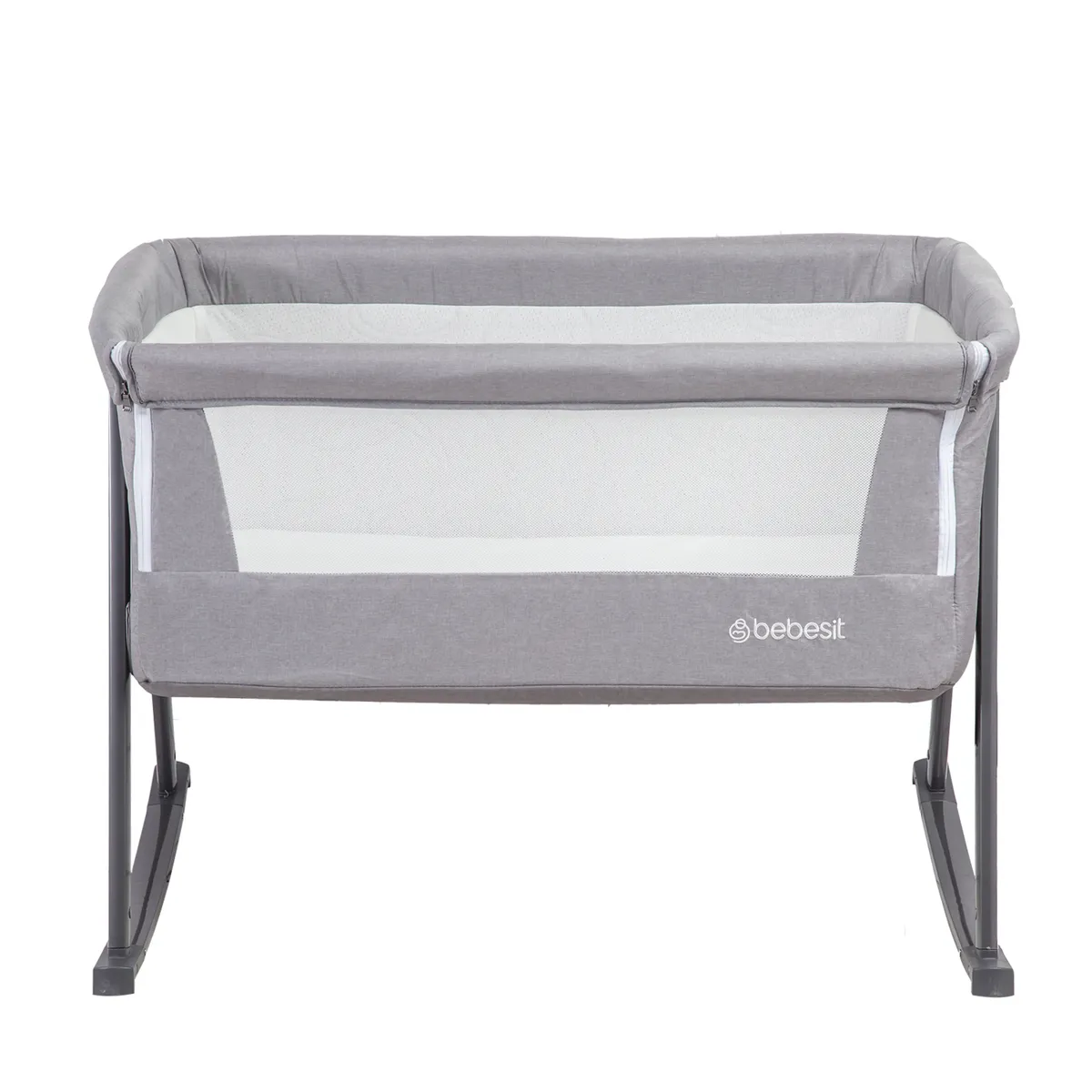 BEBESIT - Cuna Moisés Balancín con Mosquitero Gris Bebesit
