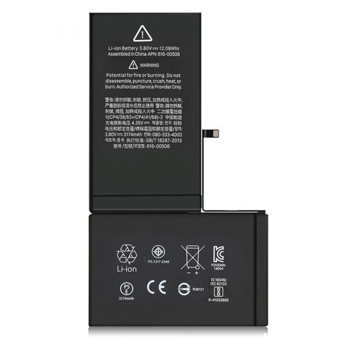 GENERICO - Batería Compatible Con iPhone XS Max