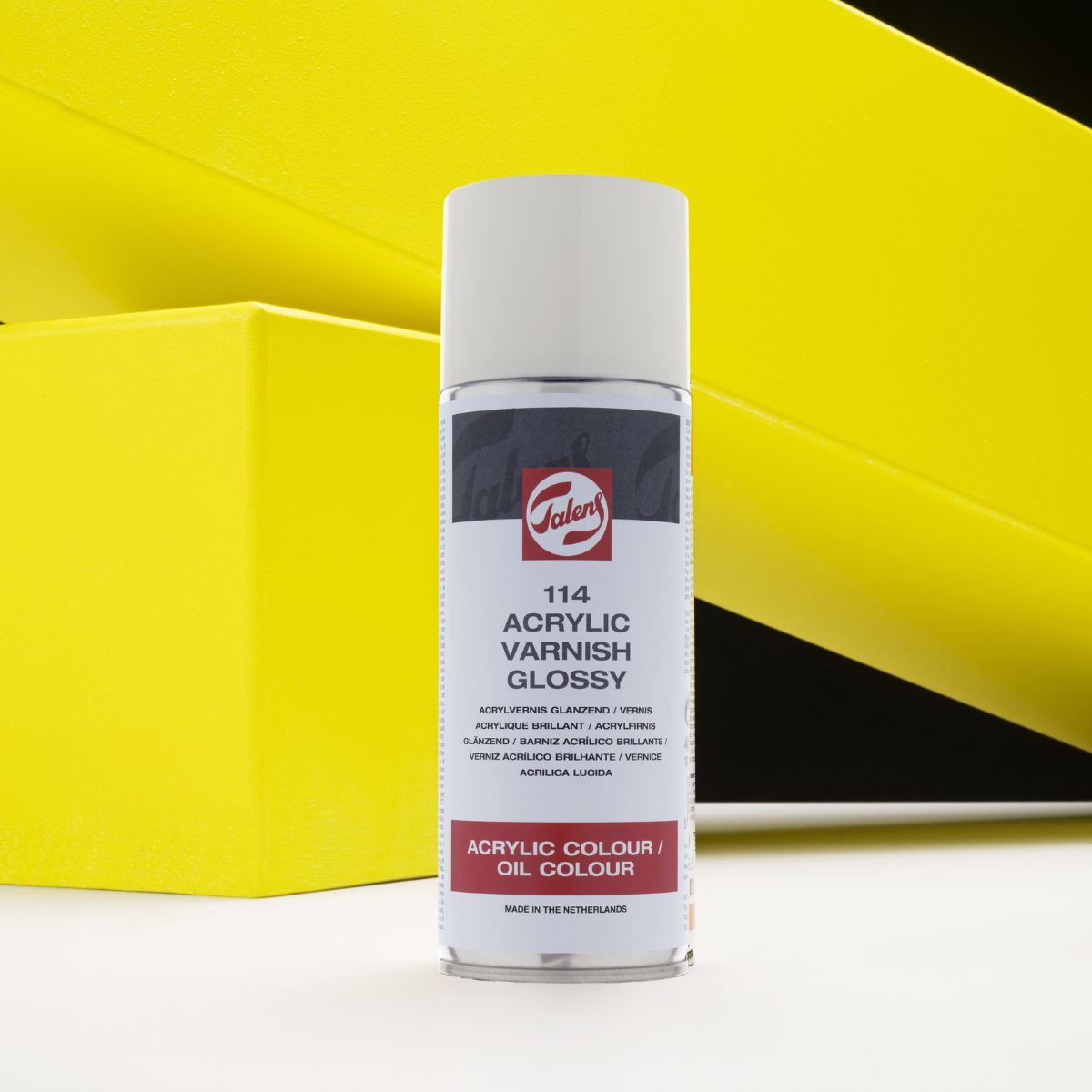 Royal Talens - Barniz Brillante para Acrílico y Óleo Spray Talens 400ml