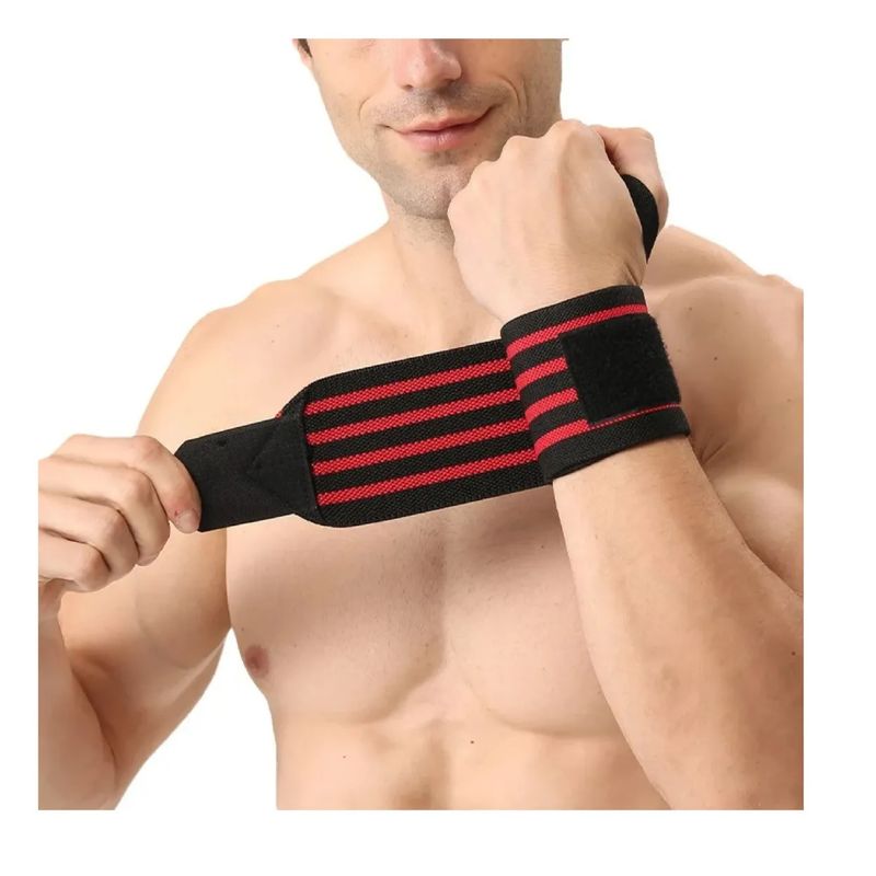 GENERICO - Venda Soporte Muñequera Ajustable Con Velcro par