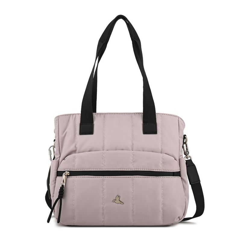 TRINUS - Cartera Dos Asas grande lizel blanco crudo