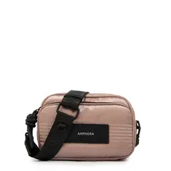 AMPHORA - Cartera Bandolera pequeña cody taupe