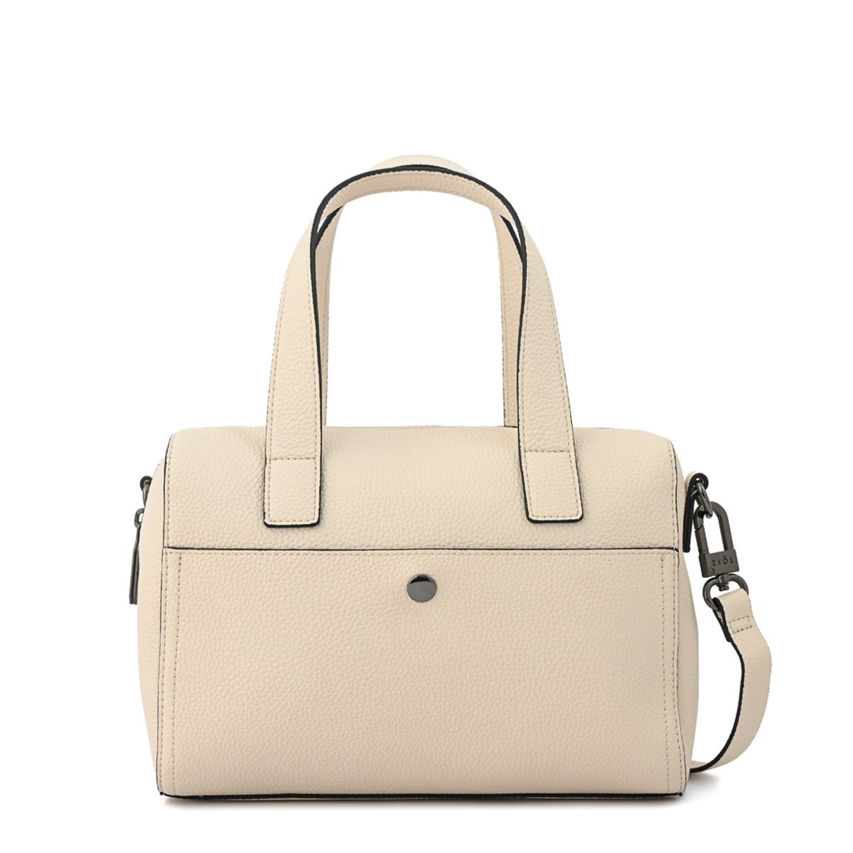 ZIOL - Cartera tote baul sally mediana blanco crudo