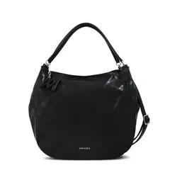 AMPHORA - Cartera tote aretha grande negro especial