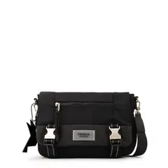TRINUS - Cartera Bandolera mediana dania negro