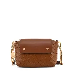 AMPHORA - Cartera Bandolera pequeña audrey café