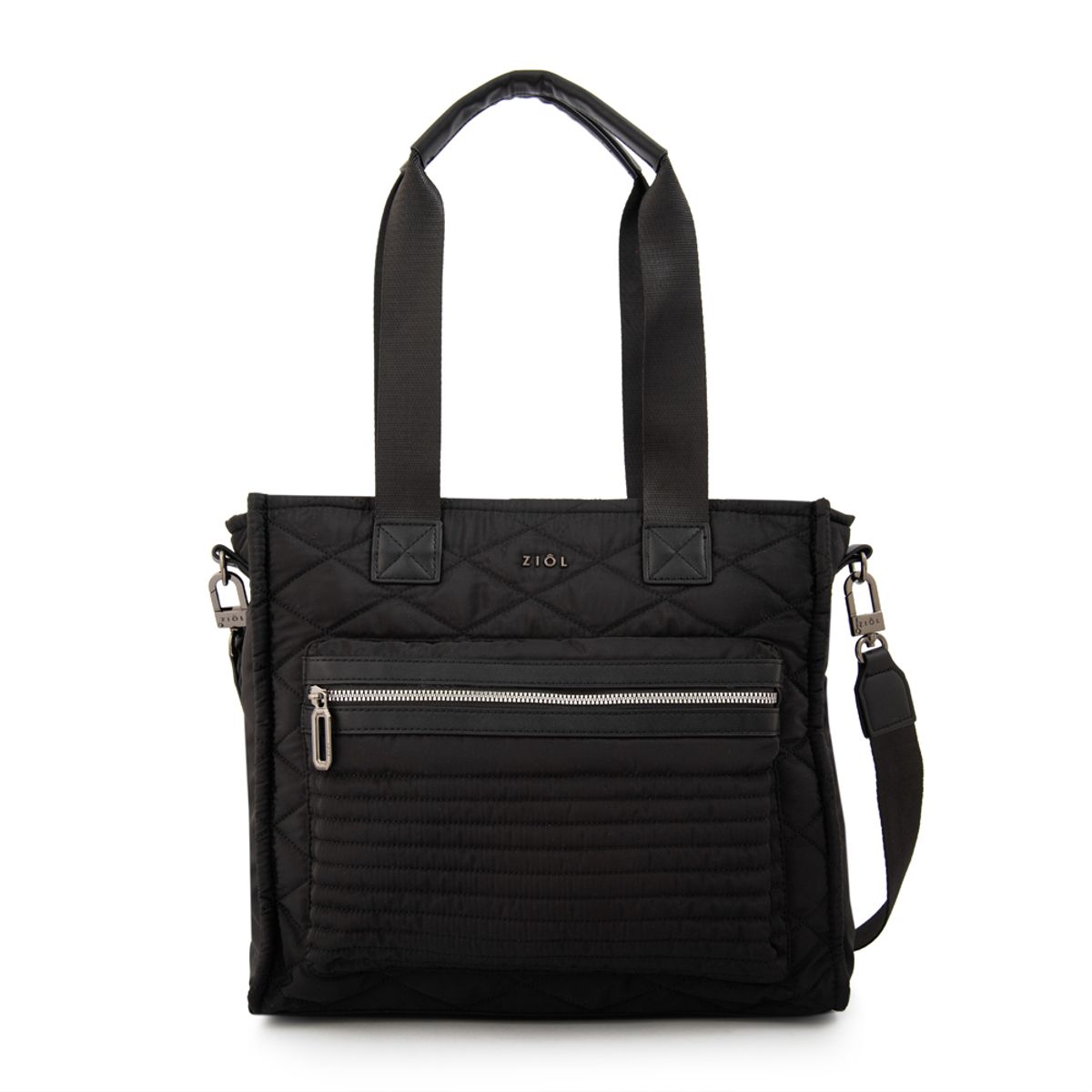 ZIOL - Cartera tote porta notebook cersei grande negro