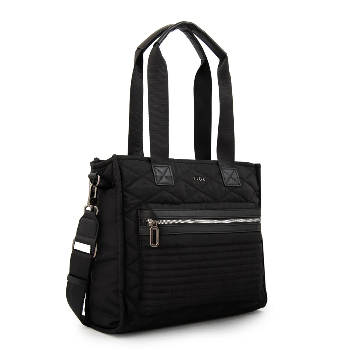 ZIOL - Cartera tote porta notebook cersei grande negro