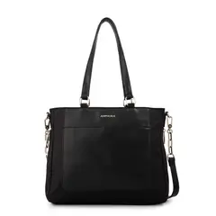 AMPHORA - Cartera tote grande madrid negro especial