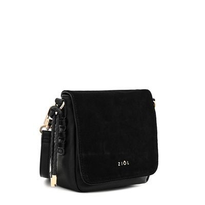 Imagen 2 del producto Cartera bandolera con tapa melchy pequeña negro especial