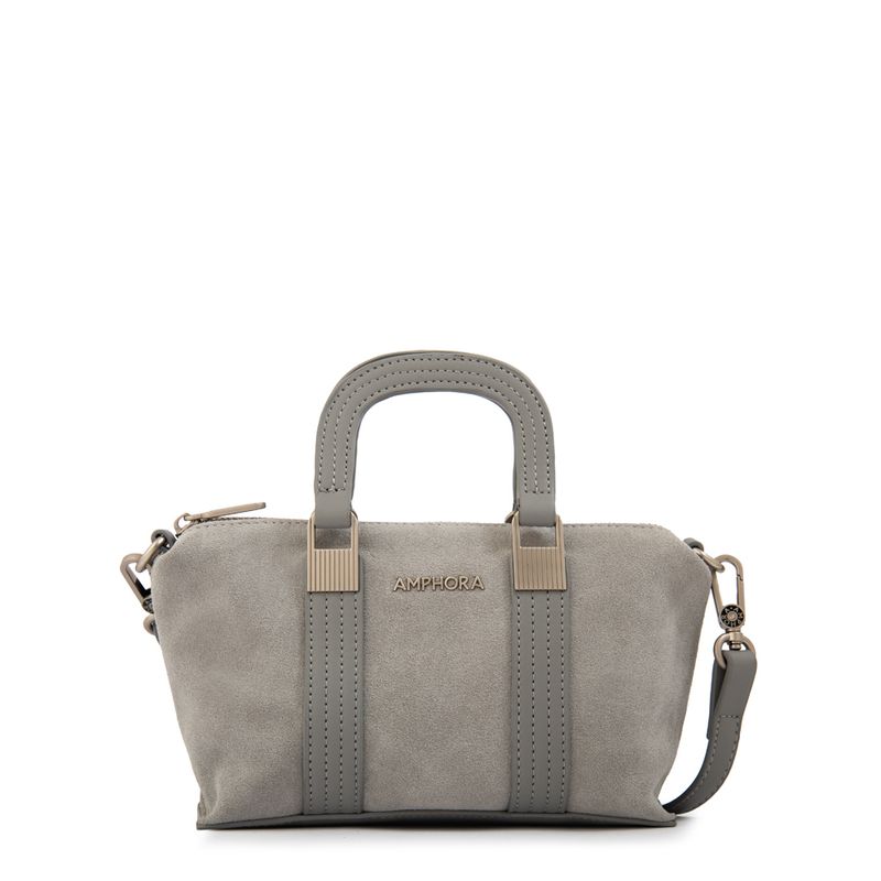 AMPHORA - Cartera Bandolera pequeña tracy gris