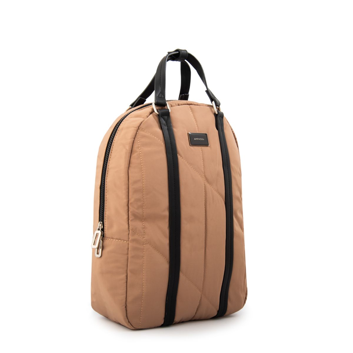 AMPHORA - Mochila porta notebook lucia grande taupe