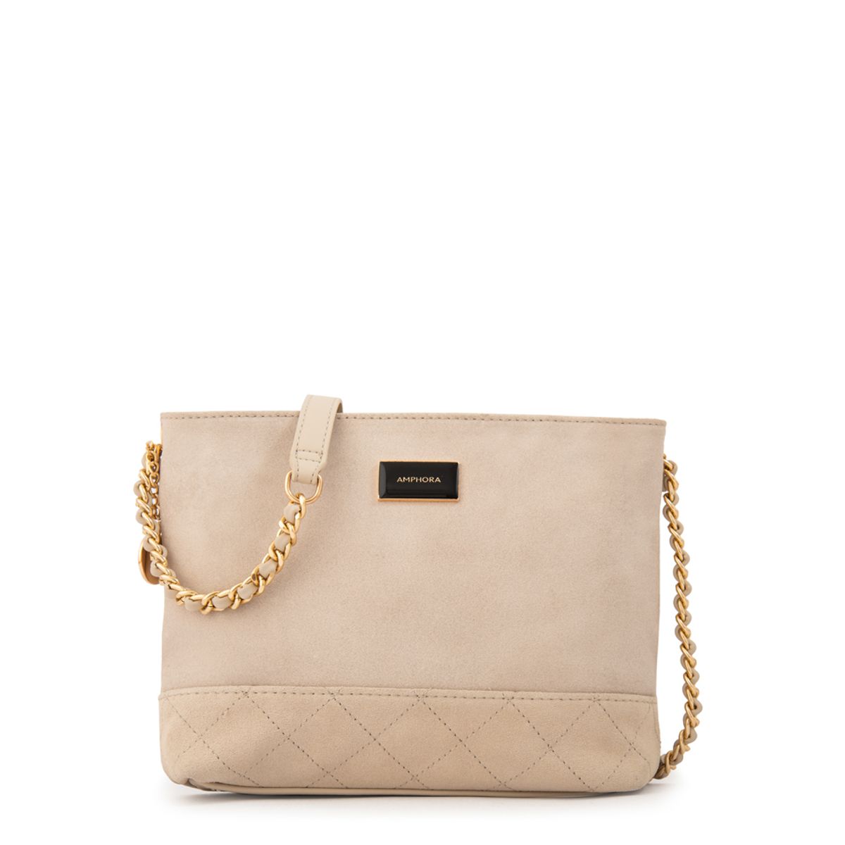 AMPHORA - Cartera Bandolera mediana judy blanco crudo