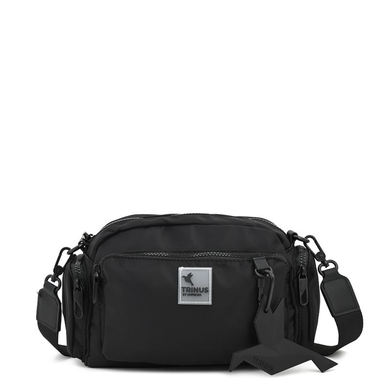 TRINUS - Cartera Bandolera mediana lorenza negro