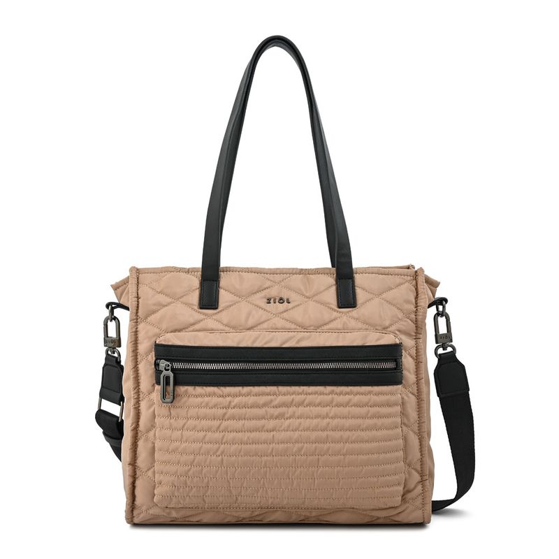 ZIOL - Cartera dos asas porta notebook grande cersei beige
