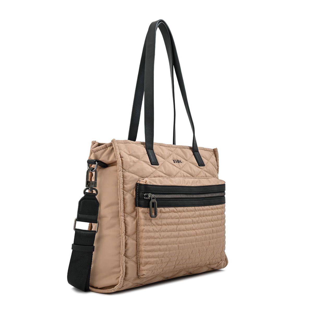 ZIOL - Cartera tote porta notebook cersei grande beige