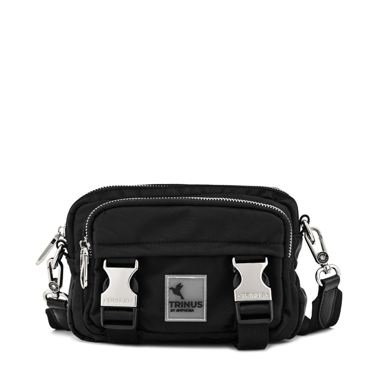TRINUS - Cartera Bandolera mediana gina negro