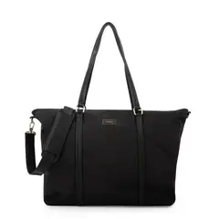 AMPHORA - Cartera tote porta notebook lucia grande negro