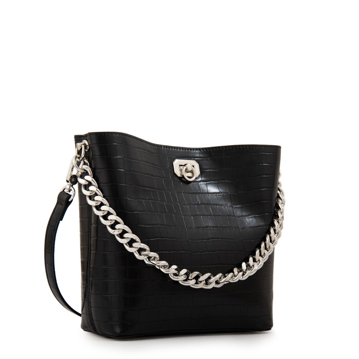 AMPHORA - Cartera bandolera sofia mediana negro especial