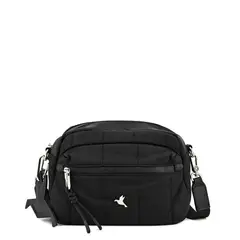 TRINUS - Cartera Bandolera pequeña lizel negro