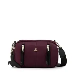 TRINUS - Cartera Bandolera mediana juliana burdeo