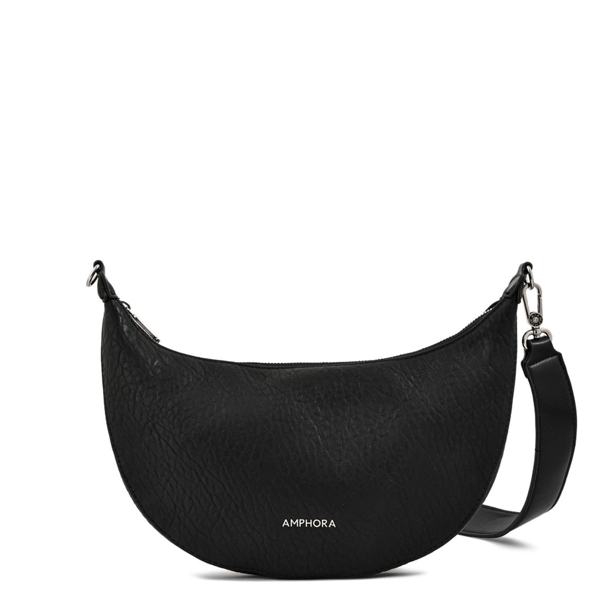 AMPHORA - Cartera bandolera ostara mediana negro especial
