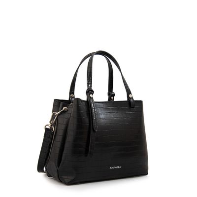 Imagen 2 del producto Cartera tote tres divisiones moroni pequeña negro especial