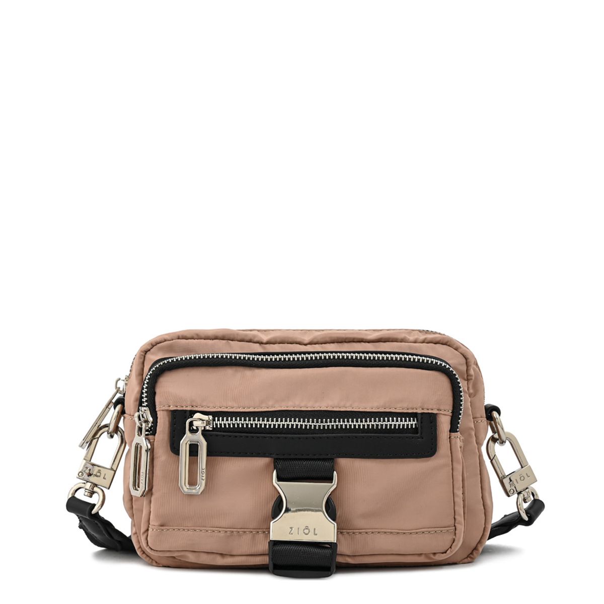 ZIOL - Cartera bandolera carla mediana rosa viejo