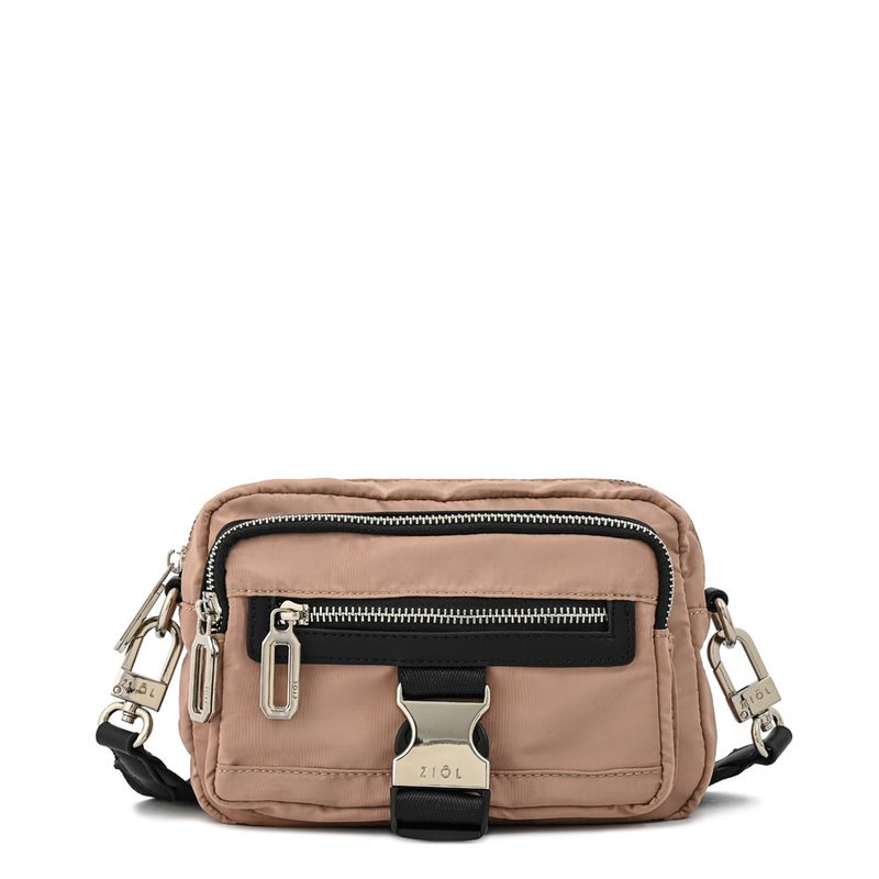 ZIOL - Cartera bandolera mediana carla rosa viejo