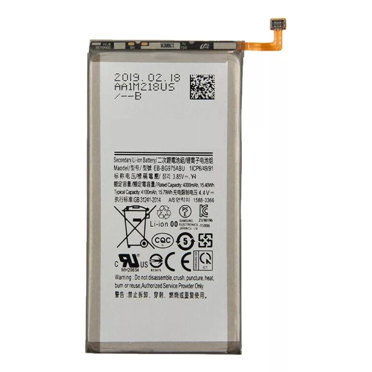 GENERICO - Batería Compatible Con Samsung Galaxy S10 Plus