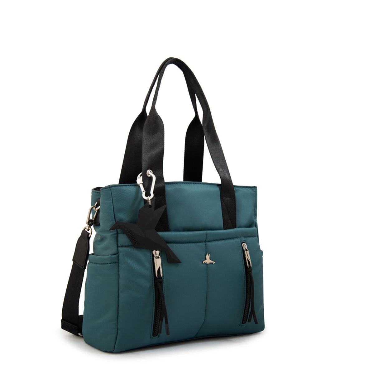 TRINUS - Cartera tote juliana grande petroleo oscuro